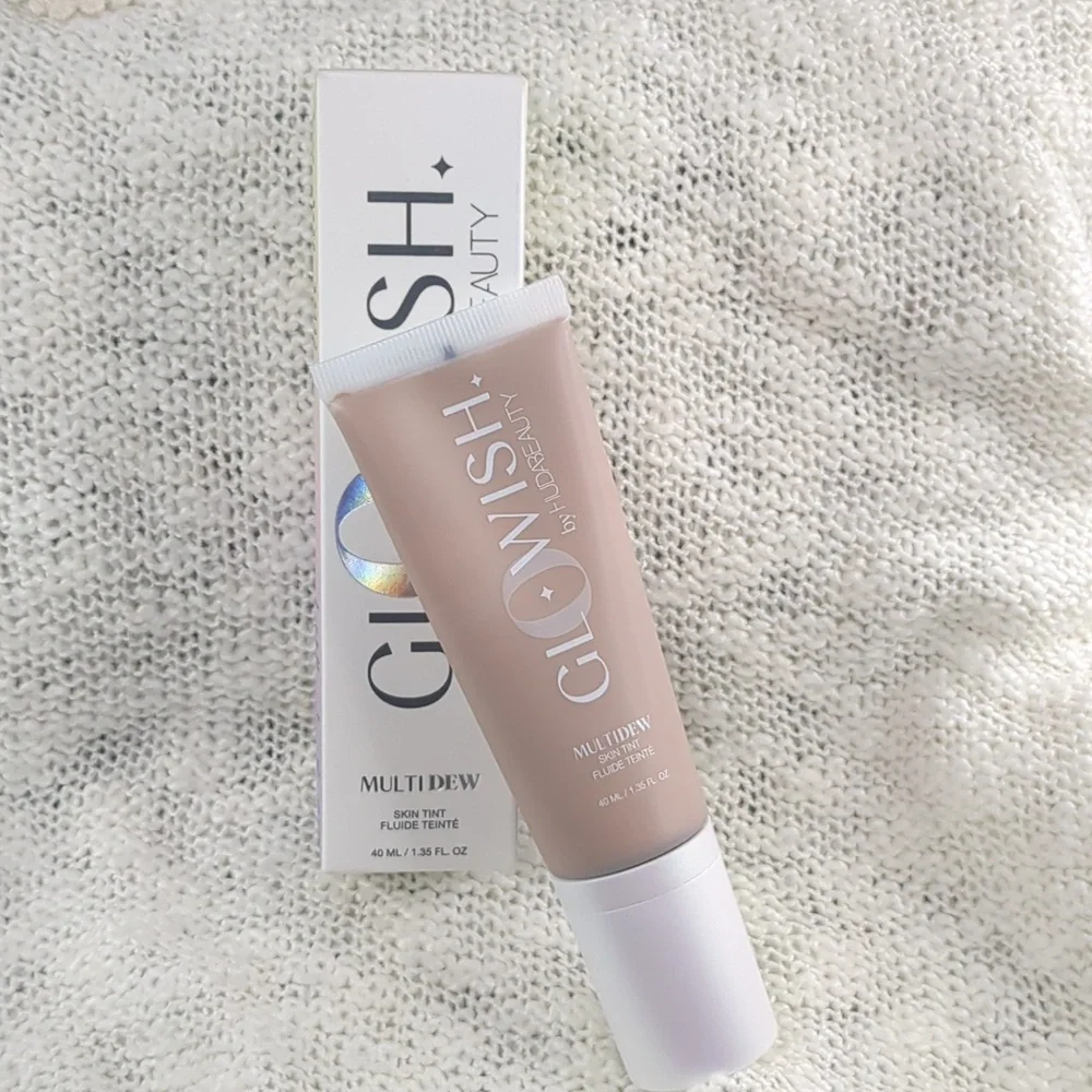 HUDA BEAUTY GloWish Multidew Skin Tint TAN LIGHT 07, 40ml/1.35fl oz